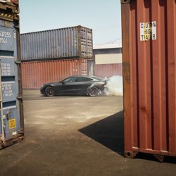 Mercedes-AMG GT 4-Door Coupé в движении
